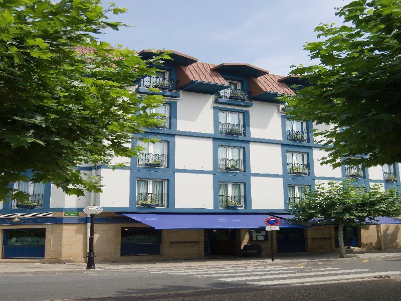 Hotel Jauregui Hondarribia Exteriör bild